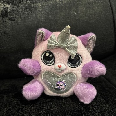 ZURU Rainbocorns Kittycorn Plüschtier Kuscheltier rosa lila Einhorn Katze Glitzerhorn