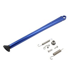 Dirt Bike Kickstand Foot Side,Motorcycle Support Parking Side Stand Blue