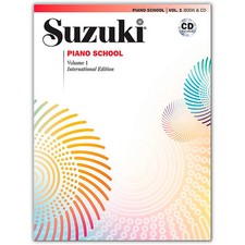 Suzuki Suzuki Piano School New International Edition Piano Book and CD Volume 1