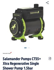 Salamander CT55+ Xtra 1.5Bar Shower Pump 