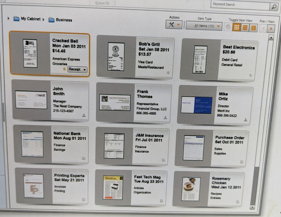 Neat Desk Desktop Scanner & Digital Filing System ND-1000, New Open Box, Windows