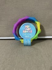 Tye-Dye Fidget POP Snap Bangle Band Bracelet BRAND NEW