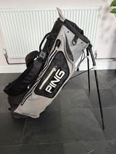 PING HOOFER MONSOON STAND GOLF BAG Feat. BUILT IN RAIN HOOD AND LOADS OF POCKETS