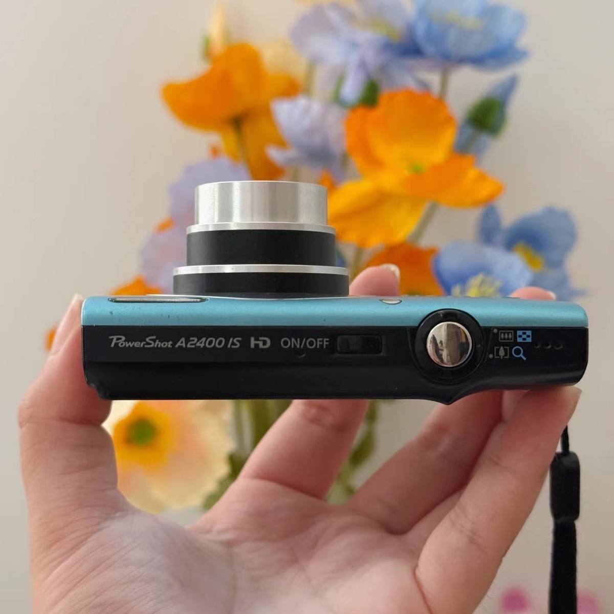Canon PowerShot A2400 IS Digital Camera 16.0 MP 5X Optical Zoom