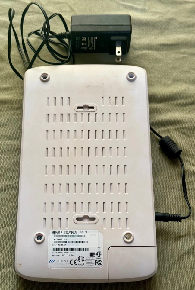 ZHONE TECHNOLOGIES #ZNID-GPON-2402A-NA **FREE SHIPPING** - Image 3 of 4