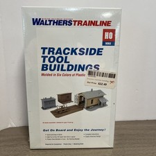 NEW Walthers Trainline Trackside Tool Buildings Kit HO Scale