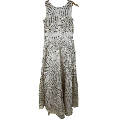 eliza j petite embroidered sequin dress Embroidered Sequin Ballgown (Women)