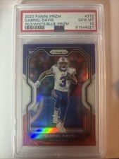 2020 Panini Prizm - Rookie Gabriel Davis #312 Red White & Blue Prizm (RC)