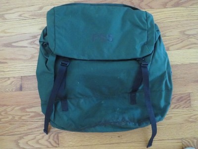Vintage FSS Backpack, Forest Service,  Heavy Duty Gear Bag,  Helena Industries