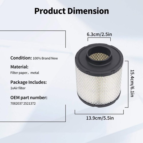Tested Before Shipping 7082037, 2521372 ATV Air Filter For Polaris ACE 570 16-20 - Picture 9 of 13
