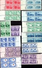 1952 - Choose from ALL Commemorative Plate Blocks! Mint NH, MNH US Stamps!