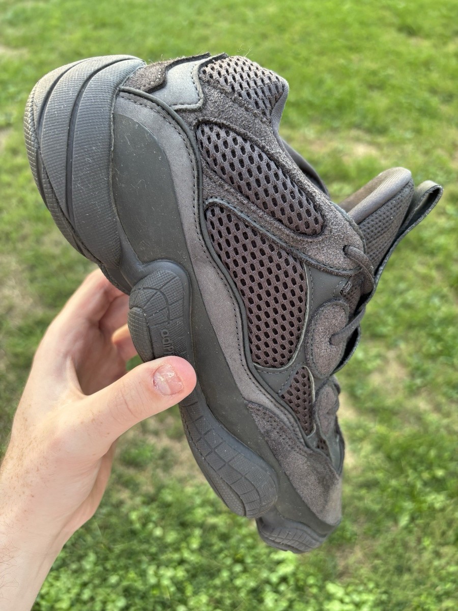 Size 9.5 - Adidas Yeezy 500 Low Utility Black F36640 191526370743