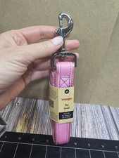 Wrangler PINK Dog Leash Lead 4ft 50-150 lbs M/L/XL SILVER