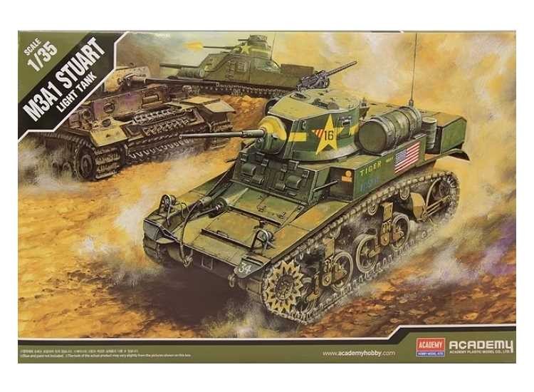Academy 13269 1/35 M3A1 Stuart Light Tank