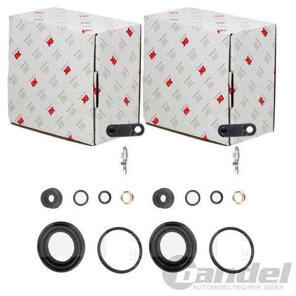 2X NK Reparatursatz Bremssattel Hinten Passend FÜR Audi A4 A6 Allroad VW Passat-image