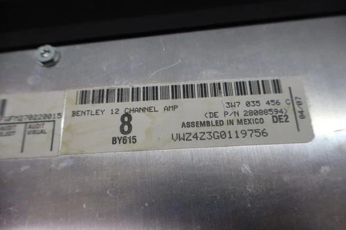 Bentley Continental GT 2007-2011 Amplifier P/N 3W7035456C