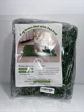 New Pick For Life Dog Grass Mat With Pee Pad 18” W X 30” L