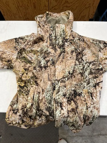 cabelas packable camo rain jacket, medium tall - product listing photo