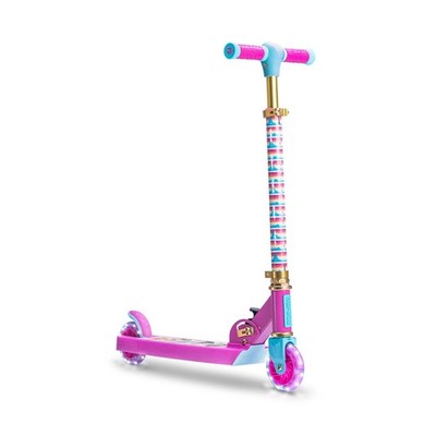 Jetson Character Kids Kick Scooter, LED Lights on Stem & Light-Up Wheels, Lig...