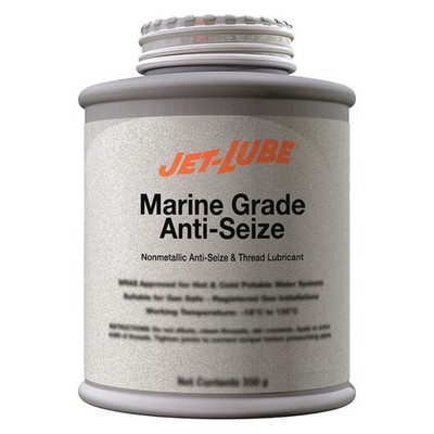 JET-LUBE 49704 Marine Grade Anti-Seize,1 lb.,BrshTp Cn PK 5