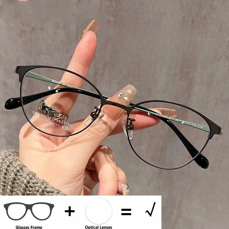 Gafas de lectura para mujer Gafas ópticas Elegantes Gafas de bloqueo de luz azul Foto 2 de 4