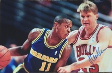 Steve Kerr Chicago Bulls Signed 6x4 Photo