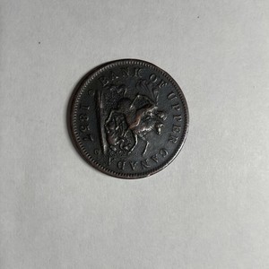 1857 Bank of Upper Canada One Penny Token