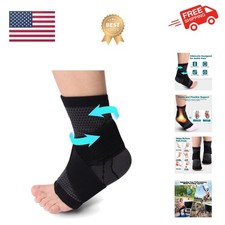 Ankle Brace, Achilles  Plantar Fasciitis Relief Compression Sleeve, Foot Bra...