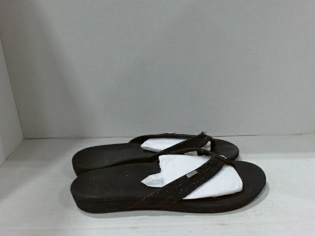 AsIs/ForParts — женские Reef Star Sassy, черные/серебристые, 11 - Изображение 2 из 4