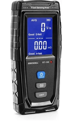 Erickhill Rechargeable EMF Tester Electromagnetic Radiation Tester RT-100