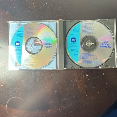 Sessions Records CD Lot Freedom Rock Disc 1 & Rock Revival Disc 1 90s TV Classic