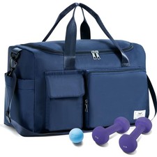 Sporttasche Damen Herren Wasserabweisend Faltbar Reisetasche Weekender Tasche