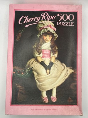 Pfeil 500 Teile Puzzle Cherry Ripe John Everett Millais Comp selten 1979