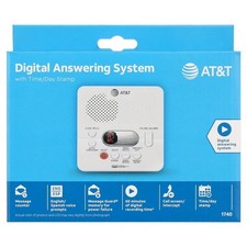 New AT T 1740 Digital Answering System With Time/Day Stamp Model