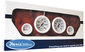 GAUGE KIT TACH SPEEDOMETER FUEL VOLTMETER OIL...