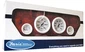 GAUGE KIT TACH SPEEDOMETER FUEL VOLTMETER OIL PRESSURE WATER TEMP 678-KT9797 