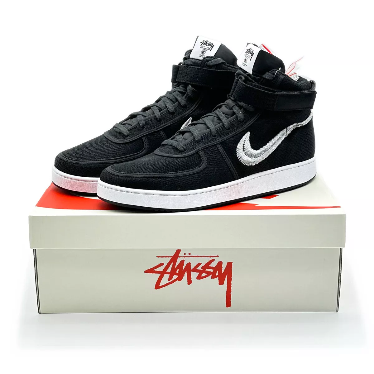 DX5425-001 Stussy × Nike Vandal High 