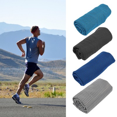 Instant Cooling Gym Neck Towel Fast Drying Travel Sports Beach