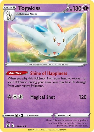cyllene pokemon card value Cyllene 201/189 Rare Rainbow Pokemon Card (SWSH Astral Radiance) +  TitanCards® Toploader : Amazon.ae: Toys main image 0