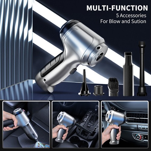 95000PA Wireless Car Vacuum Cleaner Handheld Vaccum Dust Blow Mini Power Suction - Picture 4 of 14