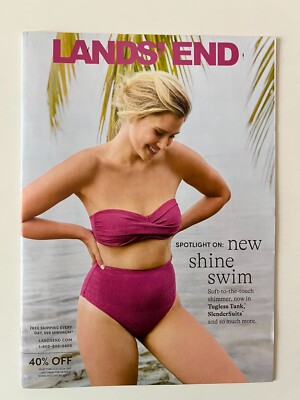 LANDS' END CATALOG 2024 Swimsuits Swimwear Women's
