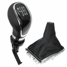 Für Opel Astra J 2009-2017 Schaltknauf 6-Gang + Schaltmanschette Chrom Rahmen