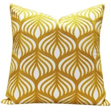 SLOW COW Embroidery Decorative Throw Pillow Cover Case for Couch Sofa Home De...