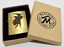 Vintage Rare Marlboro Zippo with Free Zippo Magnetic Display Stand (NEW)