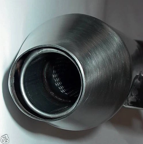 SCARICO EXHAUST INOX 2 IN 2 DUCATI 750 F1 PANTAH CAGIVA ALAZZURRA NCR REPLICA  Foto 2 de 4