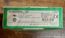 NEW 10 PCS. SCHNEIDER ELECTRIC 781XAXRM4L-12D POWER RELAY