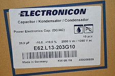 Electronicon E62.L13-203G10 MKP-1 Kondensator...