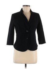 Frenchi Women Black Blazer M