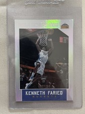 2015-16 Panini NBA Hoops Silver Parallel Kenneth Faried Denver Nuggets /299