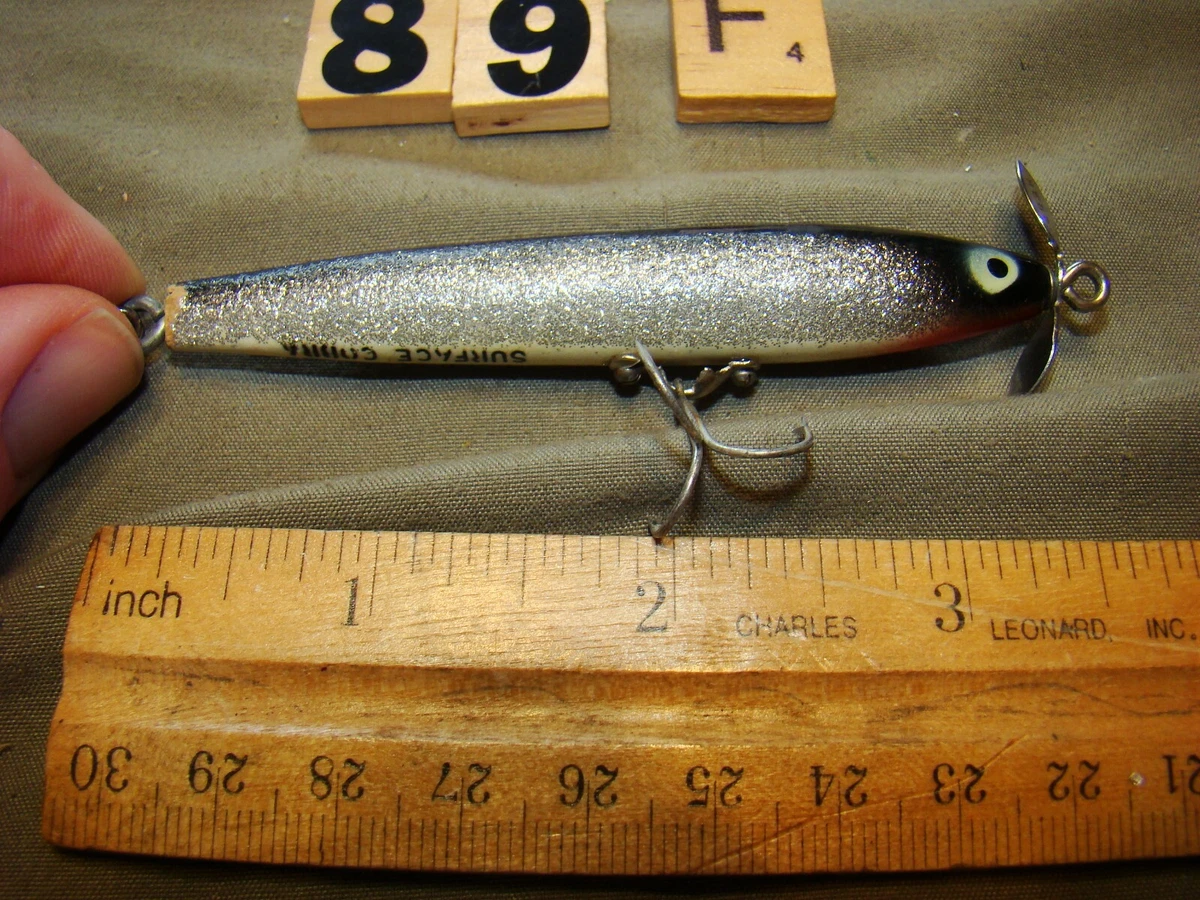 V0089 F HEDDON WOOD SURFACE COBRA FISHING LURE | eBay